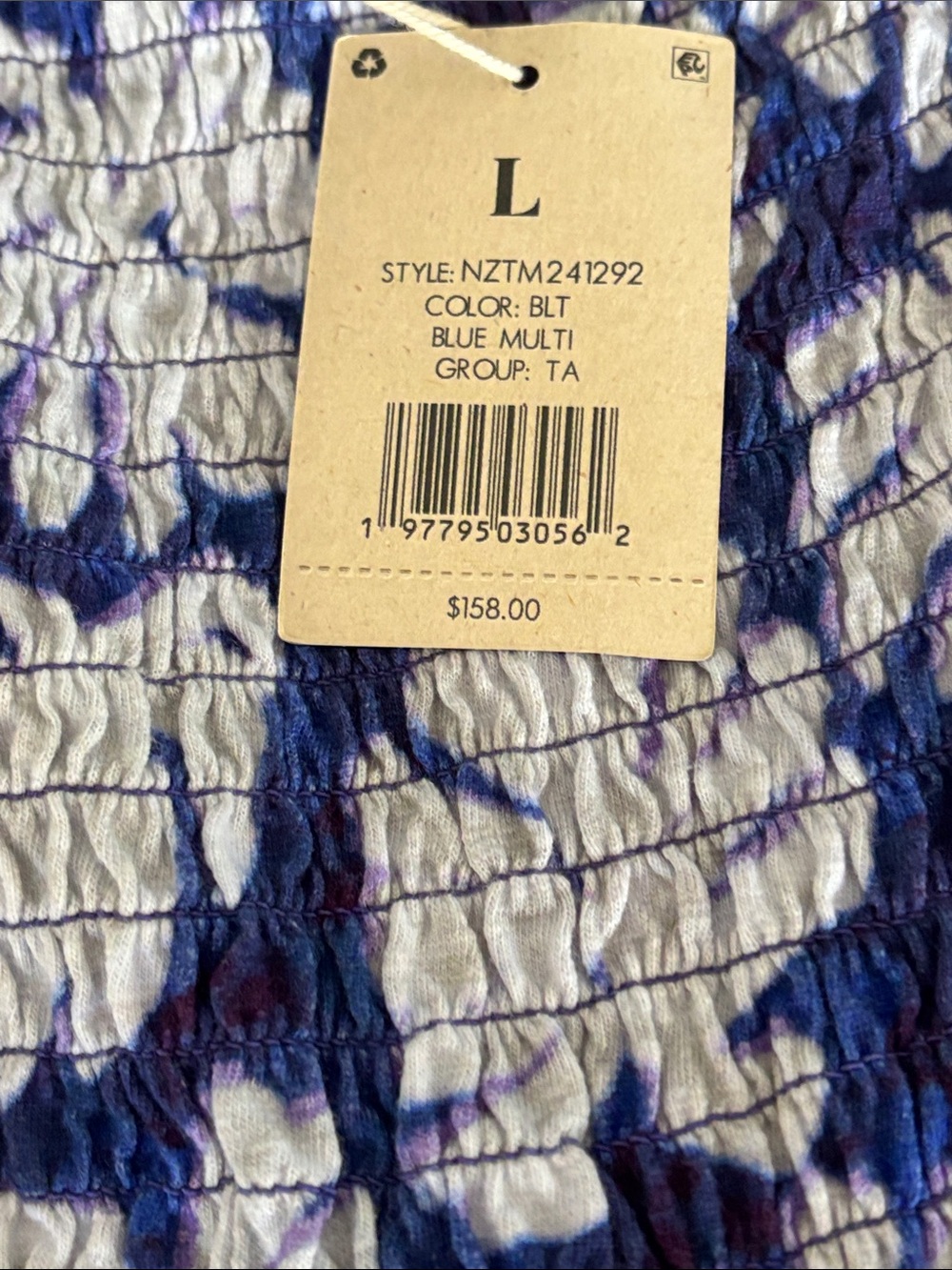 Nic&Joe Ladies cotton maxi Dress L $ 45 - Picture 4 of 5